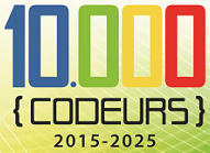 10 000 codeurs logo